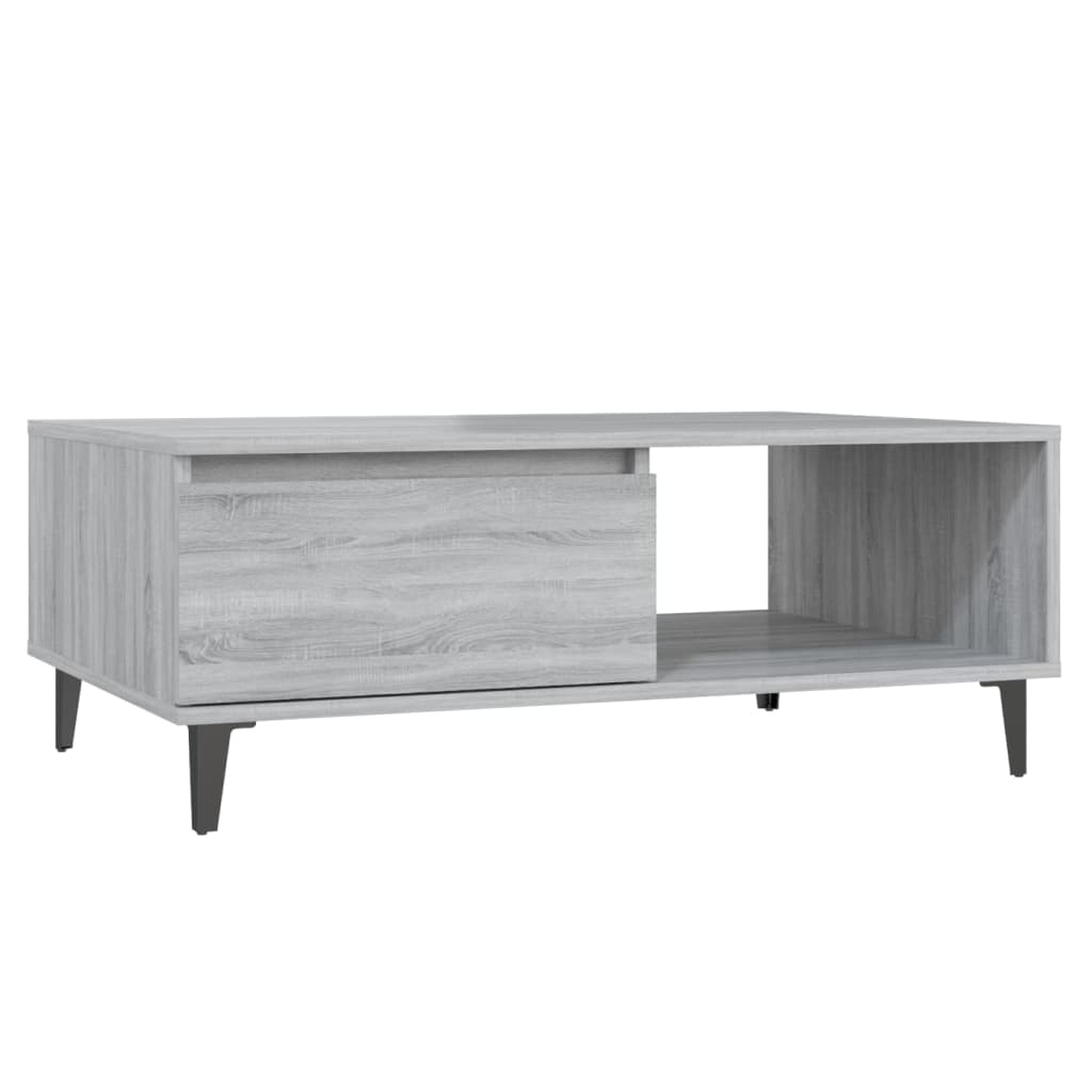 Coffee Table 90X60X35 Cm Engineered Wood