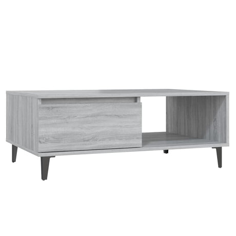 Coffee Table 90X60X35 Cm Engineered Wood