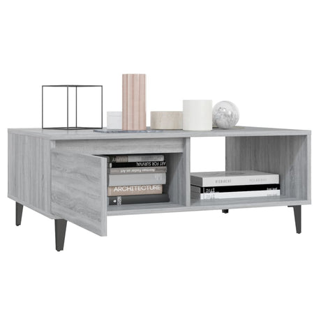 Coffee Table 90X60X35 Cm Engineered Wood