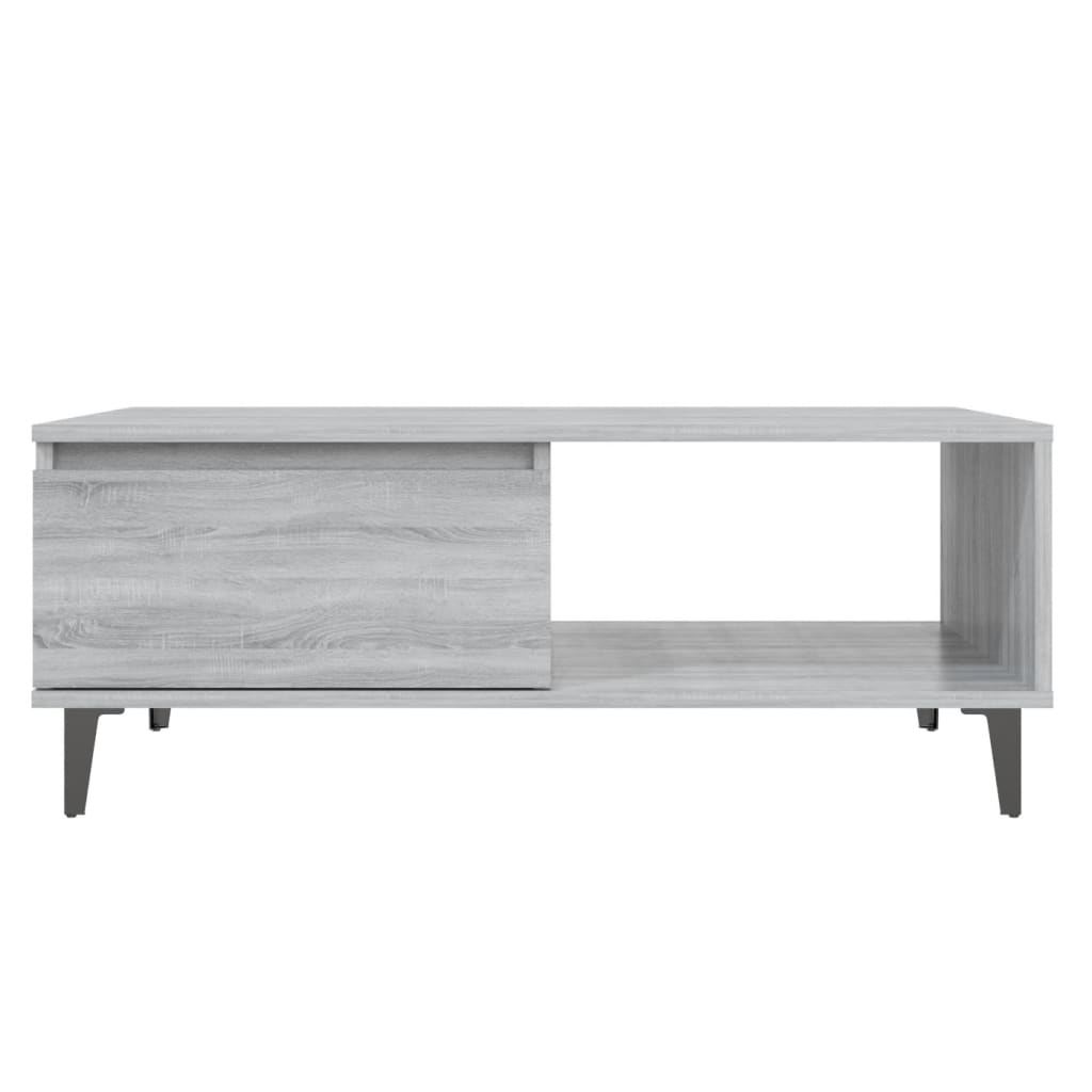 Coffee Table 90X60X35 Cm Engineered Wood