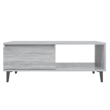 Coffee Table 90X60X35 Cm Engineered Wood