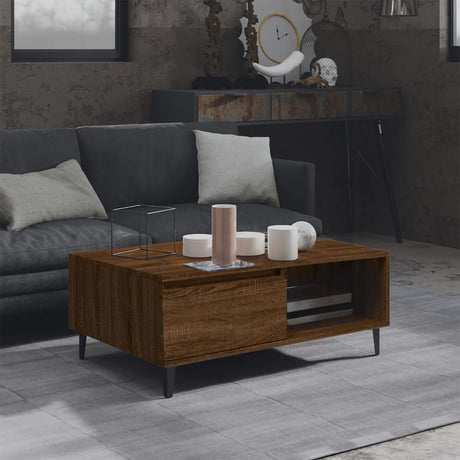 Coffee Table 90X60X35 Cm Engineered Wood