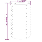 Garden Planter Powder-Coated Steel