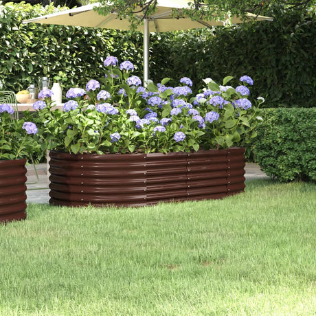 Garden Raised Bed Powder-Coated Steel