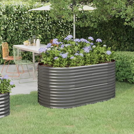 Garden Raised Bed Powder-Coated Steel