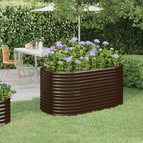 Garden Raised Bed Powder-Coated Steel
