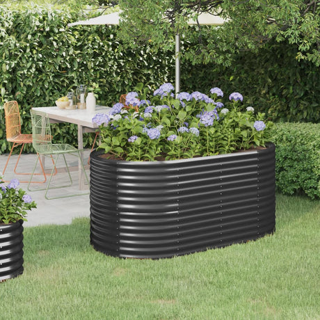 Garden Raised Bed Powder-Coated Steel