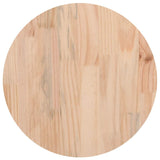 Table Top Ø30X2.5 Cm Solid Wood Pine