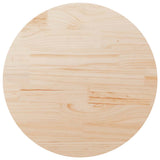 Table Top Ø30X2.5 Cm Solid Wood Pine