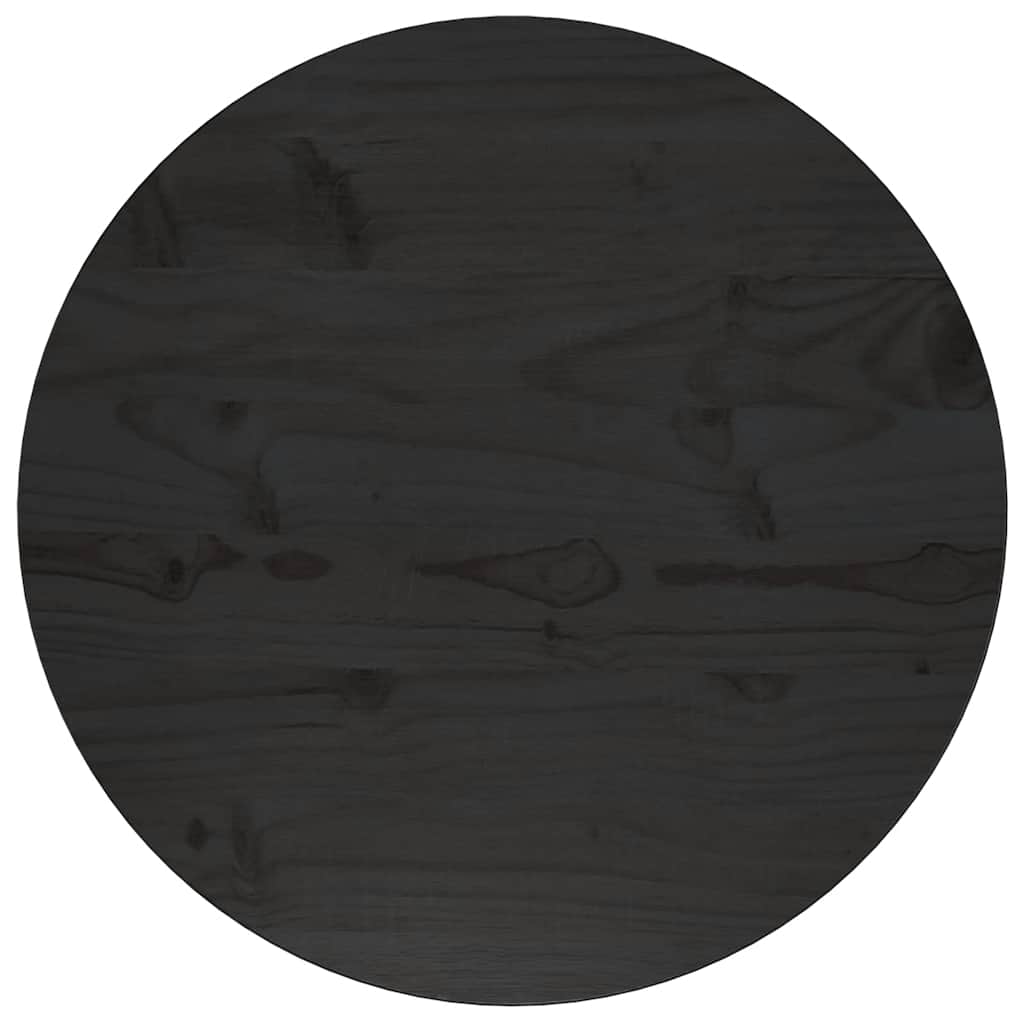 Table Top Ø30X2.5 Cm Solid Wood Pine