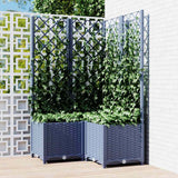 Garden Planter With Trellis Pp