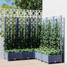 Garden Planter With Trellis Pp