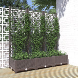 Garden Planter With Trellis Pp