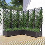 Garden Planter With Trellis Pp