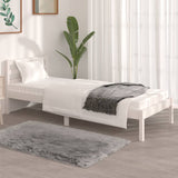 Bed Frame Without Mattress Solid Wood Pine 200X200Cm