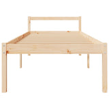 Senior Bed Without Mattress 90X190Cm Single