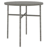 3 Piece Garden Dining Set Poly Rattan
