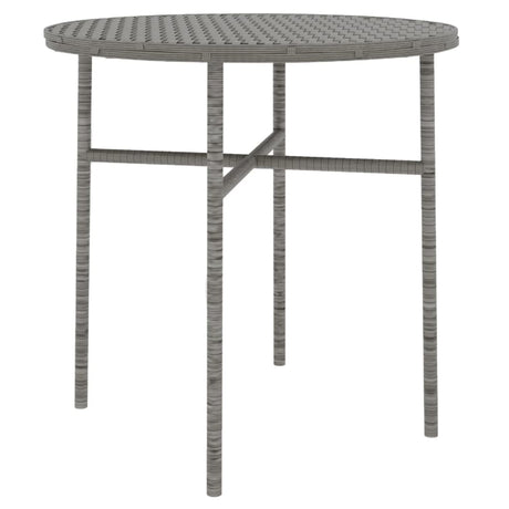 3 Piece Garden Dining Set Poly Rattan
