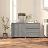 2 Piece Sideboard Engineered Wood