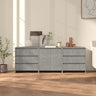3 Piece Sideboard Engineered Wood