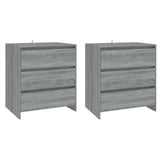 3 Piece Sideboard Engineered Wood