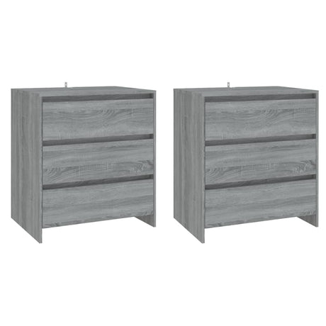 3 Piece Sideboard Engineered Wood