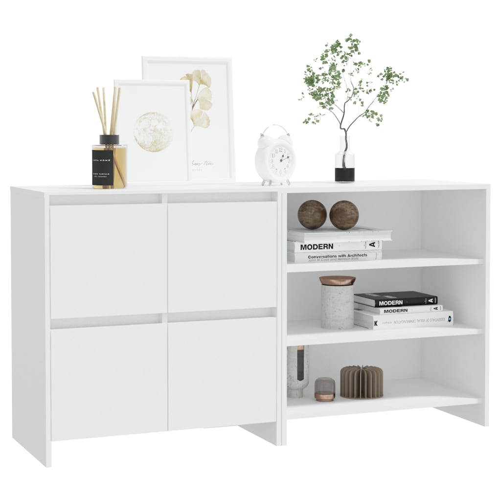 2 Piece Sideboard Engineered Wood