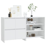 2 Piece Sideboard Engineered Wood