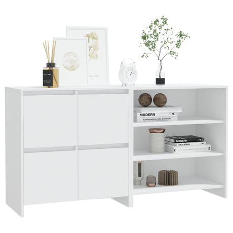 2 Piece Sideboard Engineered Wood