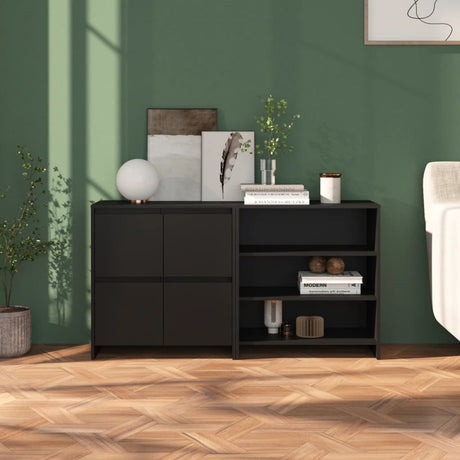 2 Piece Sideboard Engineered Wood
