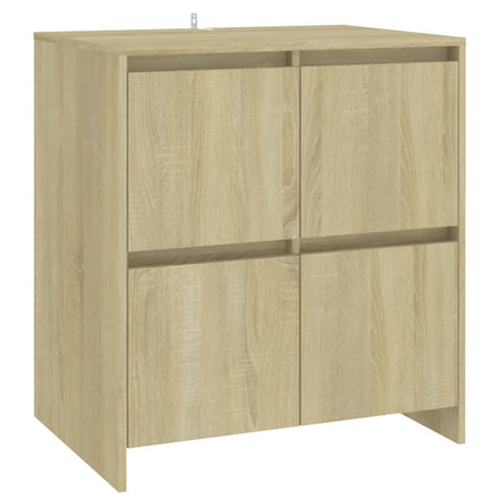 Sideboards 2 Pcs 70X41X75 Cm Engineered Wood