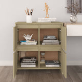 Sideboards 2 Pcs 70X41X75 Cm Engineered Wood