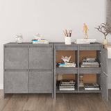 Sideboards 2 Pcs 70X41X75 Cm Engineered Wood