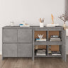 Sideboards 2 Pcs 70X41X75 Cm Engineered Wood