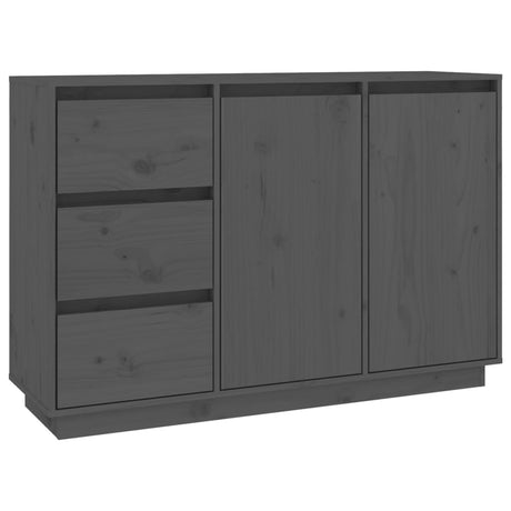 Sideboard 111X34X75 Cm Solid Wood Pine
