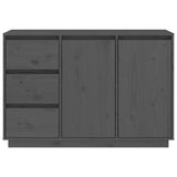Sideboard 111X34X75 Cm Solid Wood Pine