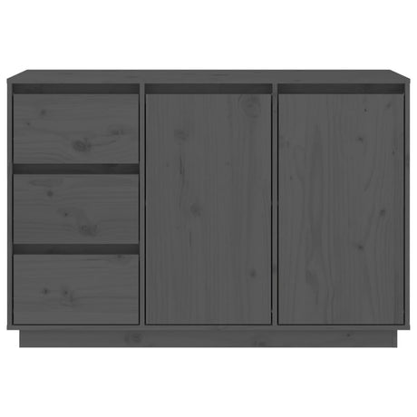 Sideboard 111X34X75 Cm Solid Wood Pine