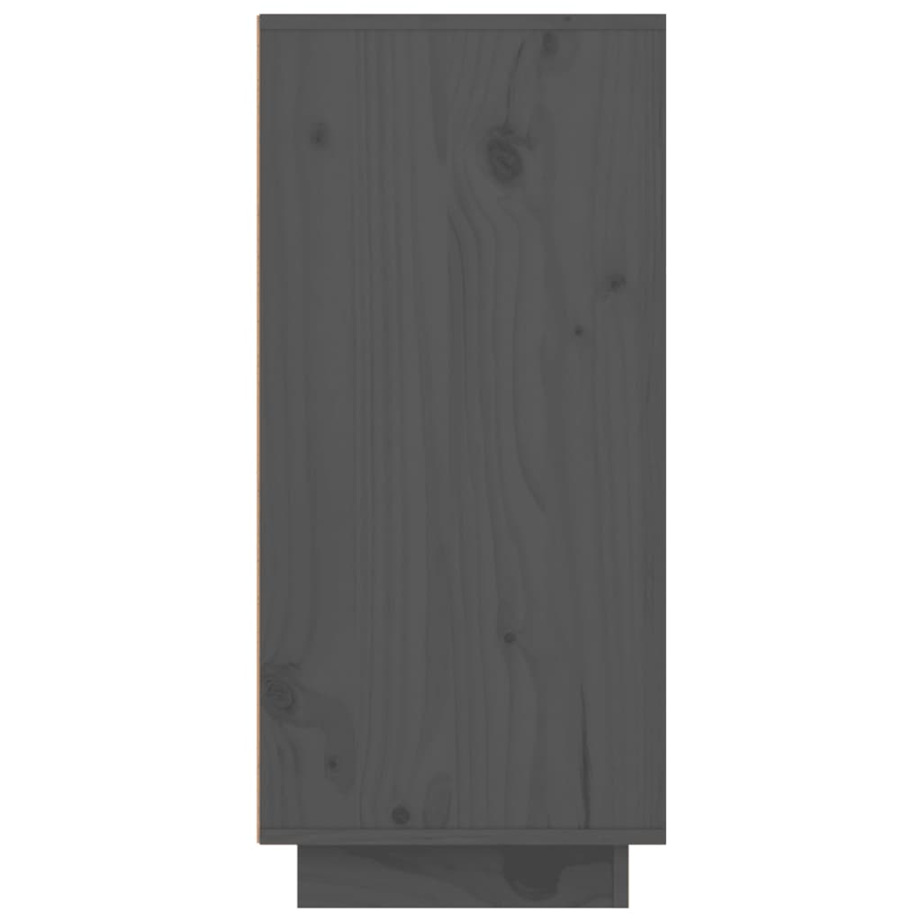 Sideboard 111X34X75 Cm Solid Wood Pine