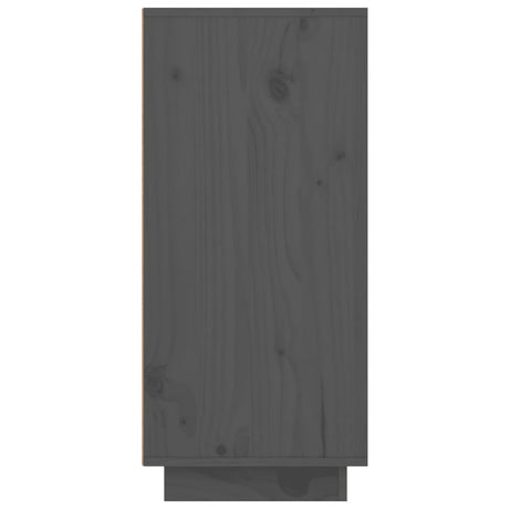 Sideboard 111X34X75 Cm Solid Wood Pine