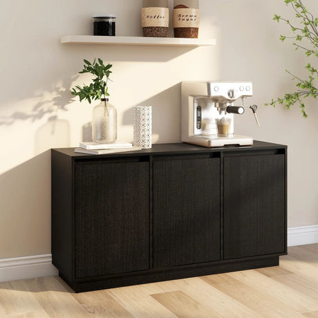 Sideboard 111X34X60 Cm Solid Wood Pine