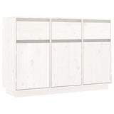 Sideboard 110X34X75 Cm Solid Wood Pine