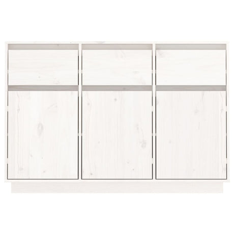 Sideboard 110X34X75 Cm Solid Wood Pine