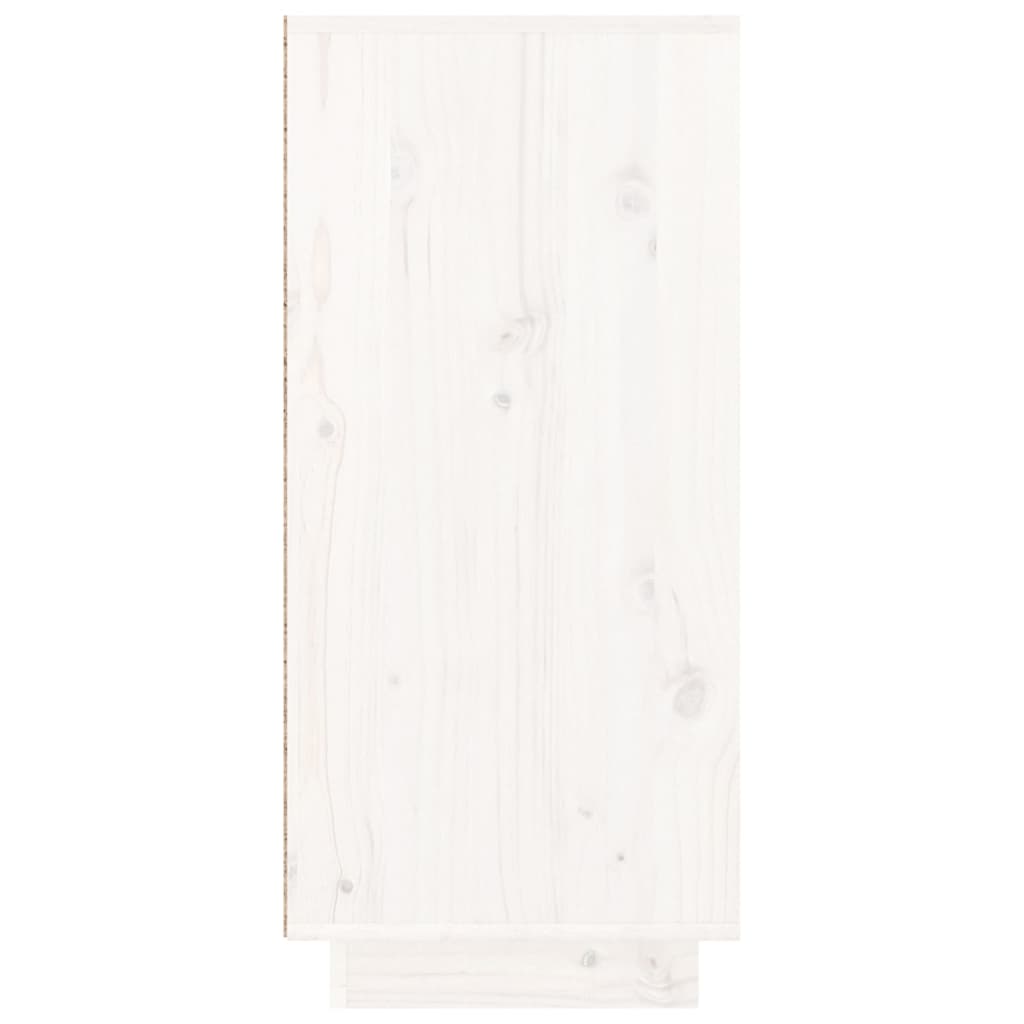 Sideboard 110X34X75 Cm Solid Wood Pine