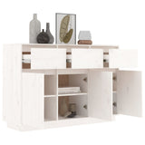 Sideboard 110X34X75 Cm Solid Wood Pine