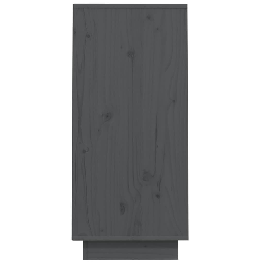 Console Cabinet 60X34X75 Cm Solid Wood Pine