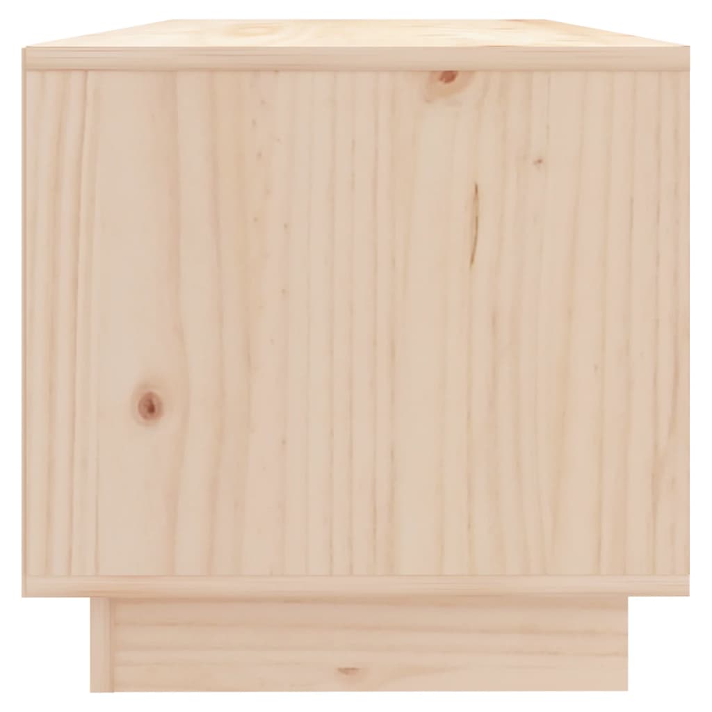 Tv Cabinet 90X35X35 Cm Solid Wood Pine