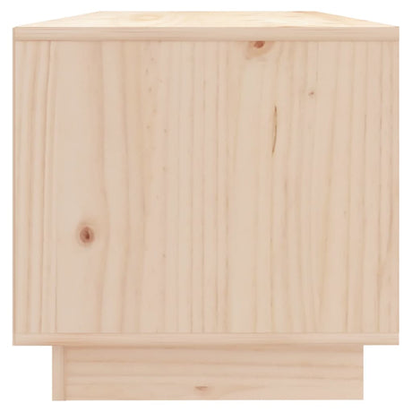 Tv Cabinet 90X35X35 Cm Solid Wood Pine