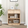 Console Cabinet 60X34X75 Cm Solid Wood Pine