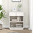 Console Cabinet 60X34X75 Cm Solid Wood Pine