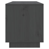 Tv Cabinet 74X34X40 Cm Solid Wood Pine